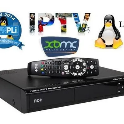 nBOX BZZB ENIGMA2 + karta CANAL+ EXTRA HD dysk 1TB 12m GW IPTV