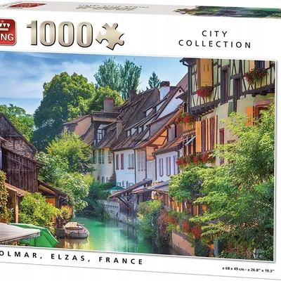 PUZZLE 1000 el FRANCJA COLMAR ALZACJA WIDOKI 21