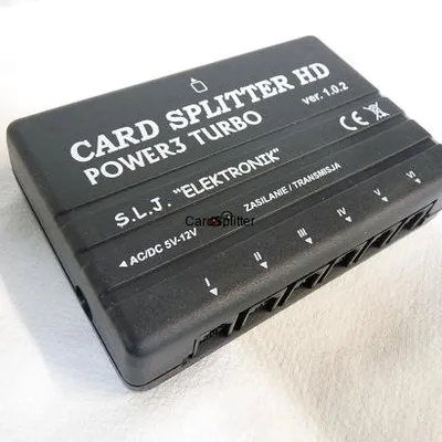 CardSplitter POWER3 TURBO - 1 serwer + 3 karty FEDC