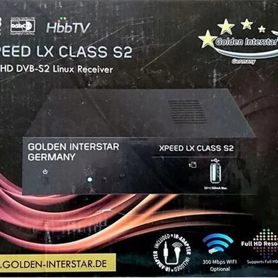 DEKODER GOLDEN INTERSTAR XPEED LX CLASS S2 FULL HD