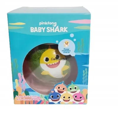 Duża kula musująca do kąpieli wanny BabyShark M62