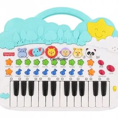 ORGANKI PIANINKO FISHER PRICE DLA DZIECI UCZĄCE