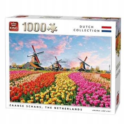 PUZZLE KING WIATRAKI HOLENDERSKIE 1000 el 68x49 24