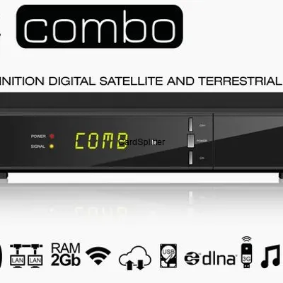 Qviart COMBO IPTV DVB-S2 + DVB-T WIFI