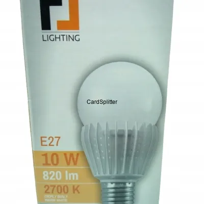 Żarówka LED E 27 10 WAT 820 LUMIENÓW CIEPŁA BIAŁA!