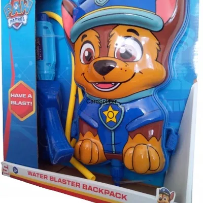 MIOTACZ NA WODĘ PLECAK PSI PATROL PAW PATROL CHASE