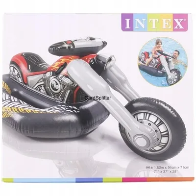 Dmuchany motocykl motor INTEX dla dzieci NA BASEN