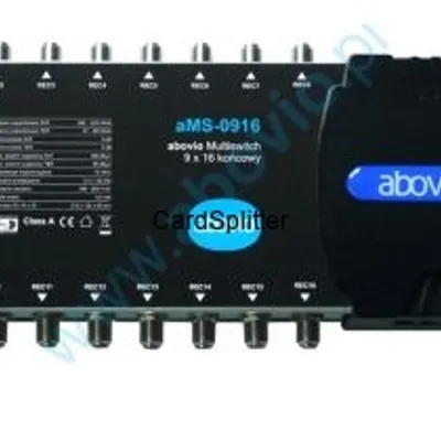 aMS-0916 końcowy multiswitch 9×16