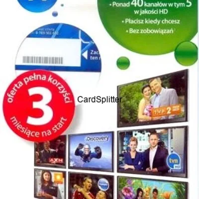 Karta Smart HD+ 3 miesiące pakietu w cenie zakupu