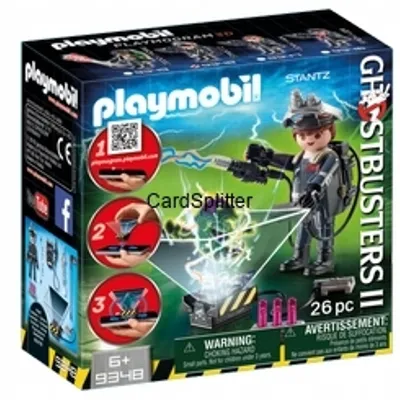 KLOCKI Z PROJEKTOREM 3 D GHOSTBUSTERS II 486