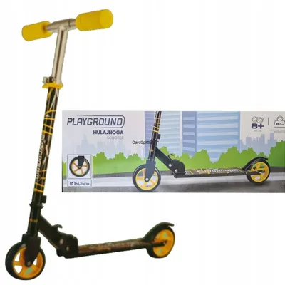 HULAJNOGA PLAYGROUND SCOOTER KOŁA 14,5 CM ŻOŁTA