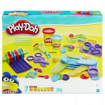 PLAY DOH ZESTAW 7 TUB ZESTAW KREATYWNY B8509 FUN