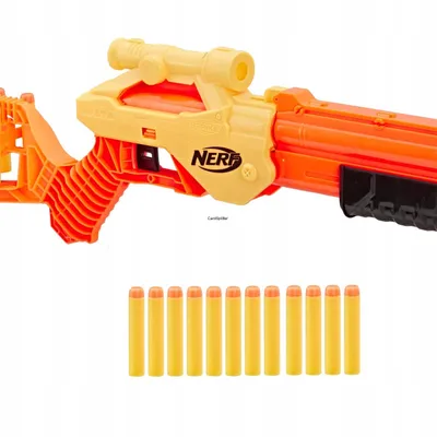 NERF ALPHA STRIKE LYNX SD-1 KARABIN WYRZUTNIA 12 S