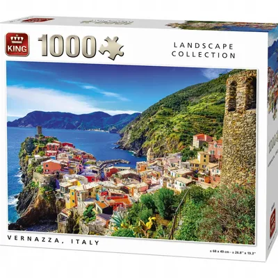 PUZZLE KING ITALY VERNAZZA WŁOCHY 1000 el 54