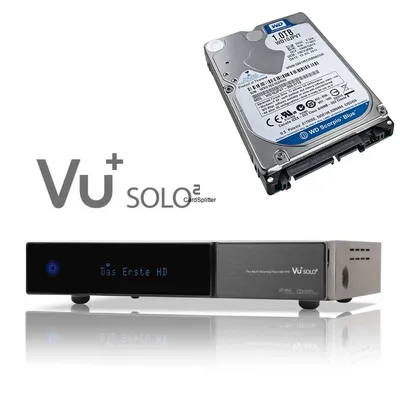 Vu+ SOLO 2 + 1000GB ( 1TB ) HDD