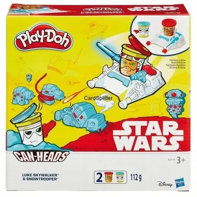 PLAY DOH STAR WARS B2918 2 TUBY LUKE SKYWALKER