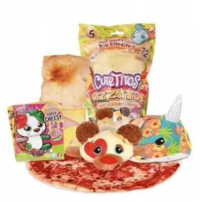 CUTETITOS PIZZAITOS PLUSZAK NIESPODZIANKA MASKOTKA