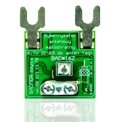 Symetryzator antenowy 21-69 do anten Yagi BAD*16Z BADMOR