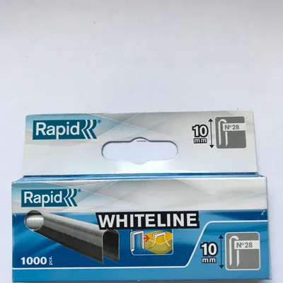 Zszywki RAPID 28 WHITELINE 10mm/6,3mm-1000szt.