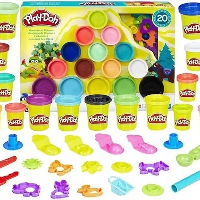 Ciastolina PLAY DOH GRA KOLORÓW 15 TUB 1120G 4644