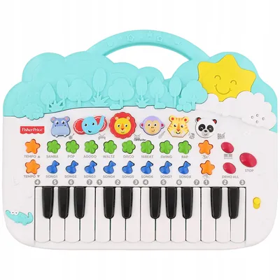 PIANINKO INTERAKTYWNE ZE ZWIERZĄTKAMI FISHER PRICE