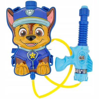 MIOTACZ NA WODĘ PLECAK PSI PATROL PAW PATROL CHASE