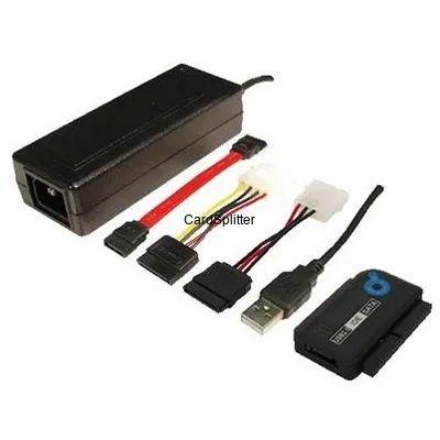 Adapter USB 2.0 do IDE + SATA, HDD 2,5 i 3,5 cala z funkcją OTB - LogiLink