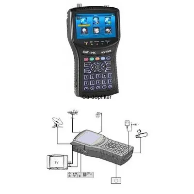 Miernik satelitarny WS-6979 combo S2/T2 - Satlink