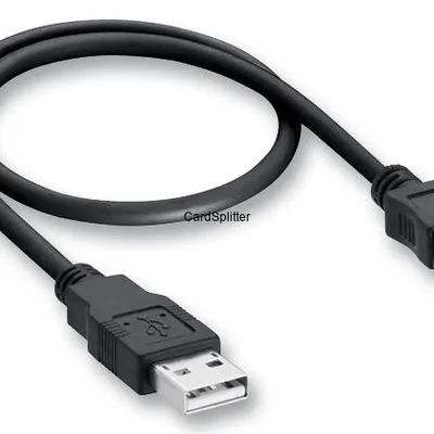 Kabel USB 2.0 na miniUSB ( mini USB ) 20 cm RoHS High Speed E258105